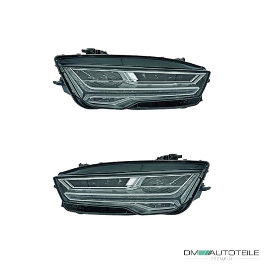 Scheinwerfer Original Hella + LED SET passt für Audi A7 4GF Facelift ab 14-18