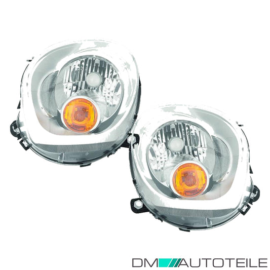 Scheinwerfer H4 Blinker gelb SET passt für Mini Countryman R60 Paceman R61