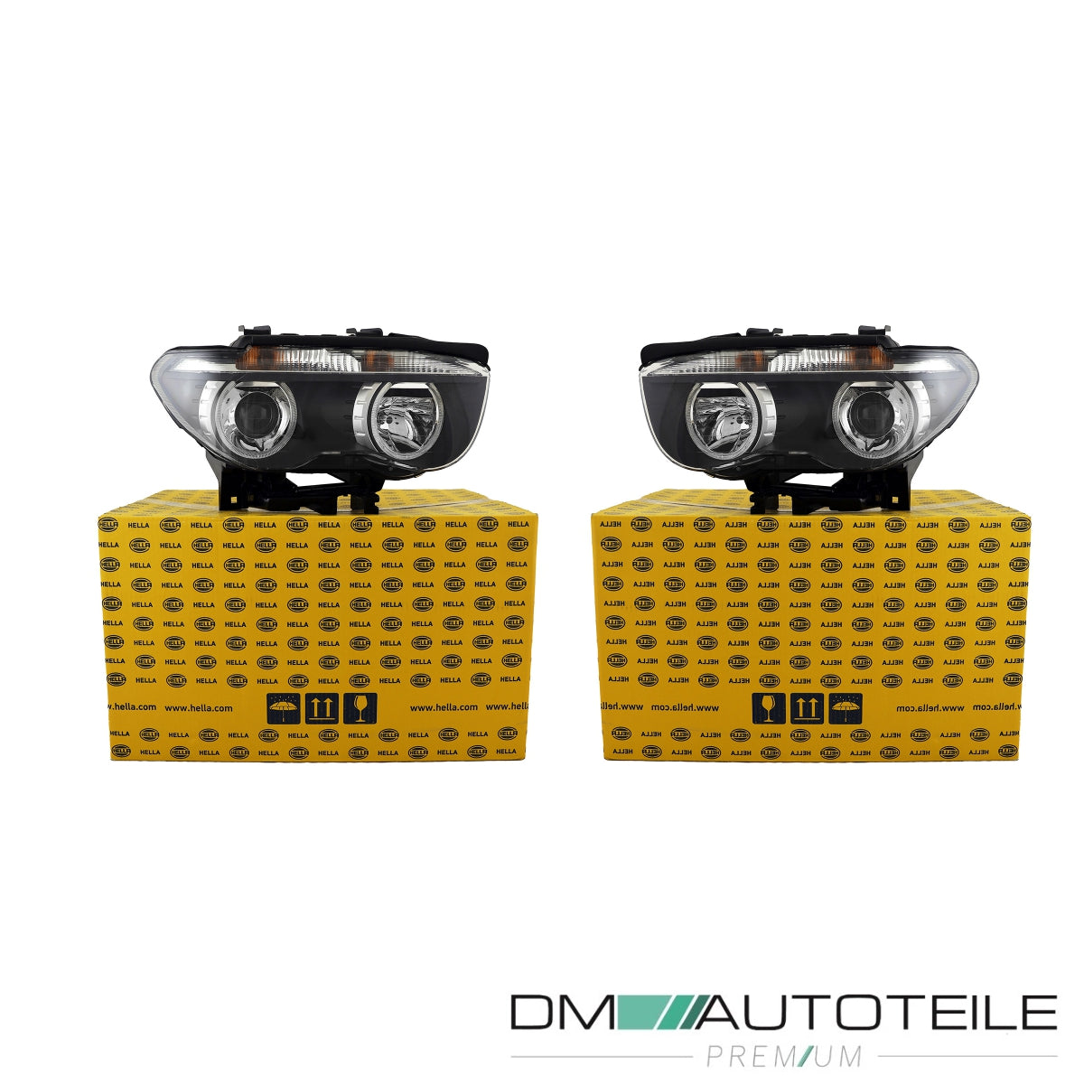 Bi-Xenon Hella D2S Scheinwerfer Blinker klar SET passt für BMW 7 E67 ab 01-05