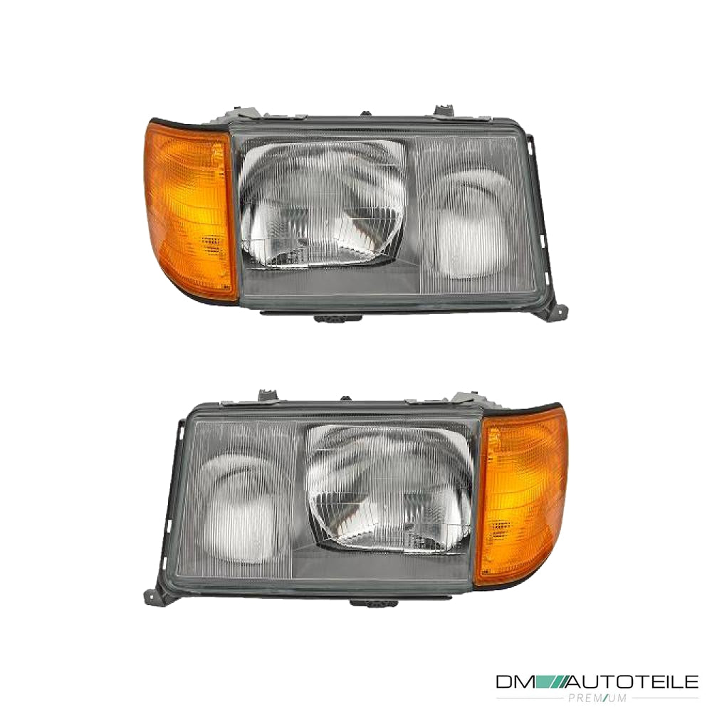 Bosch Scheinwerfer H4/H3 SET passt für Mercedes 124 (W124/S124) ab 84-89