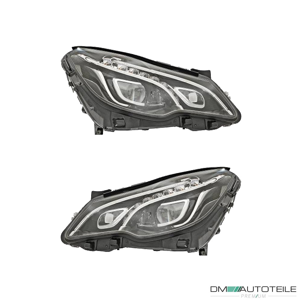 Hella Scheinwerfer + LED SET passt für Mercedes E-Klasse (C207/A207) ab 13-17