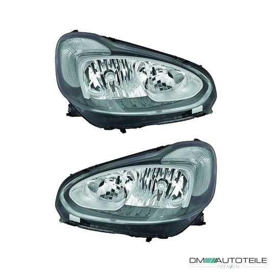 Original Visteon Scheinwerfer mit TGFL H7/H1 SET passt für Opel Adam ab 12-19