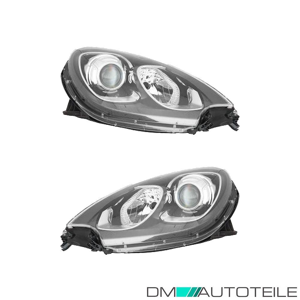 Halogen Scheinwerfer mit Motor H7/H15 SET passt für Porsche Macan (95B) ab 15