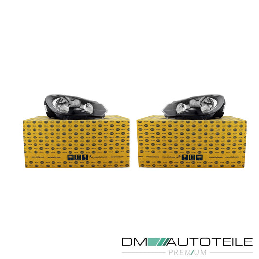 Hella Scheinwerfer H7 mit TGFL SET passt für VW Golf VI (5k1/AJ5) ab 08-13