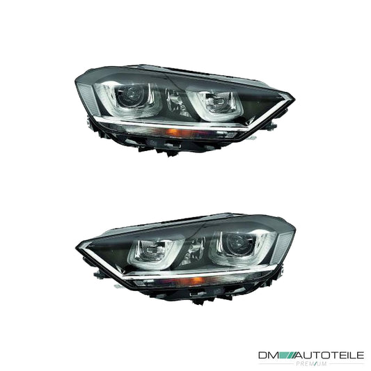 Bi-Xenon Scheinwerfer DYN FL Valeo SET passt für VW Golf Sportsvan ab 14-20