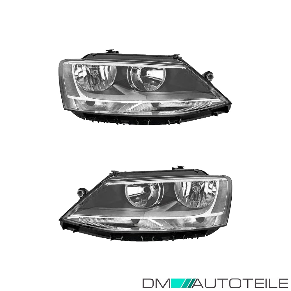 Scheinwerfer Depo H7/H7 SET passt für VW Jetta IV (AV2) ab Baujahr 2010-2016