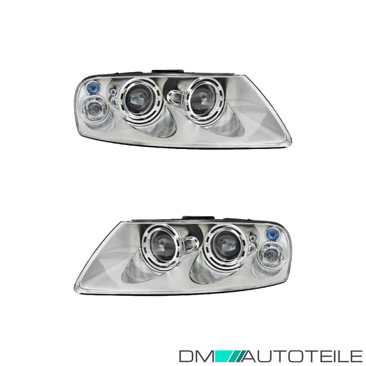 Bi-Xenon Scheinwerfer D1S/H7 SET passt für VW Touareg (7L7) ab Baujahr 02-06