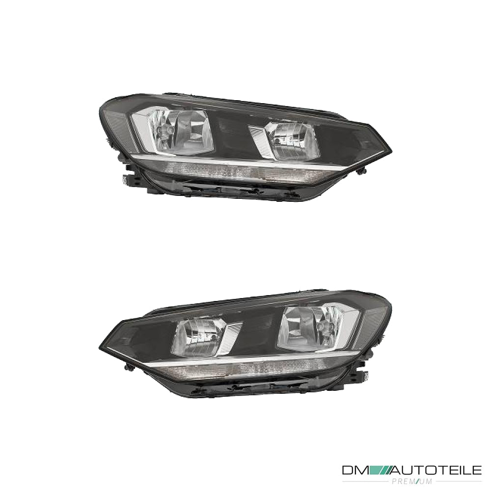 Marelli Halogen H7 Scheinwerfer SET passt für VW Touran (5T1) ab Baujahr 2015