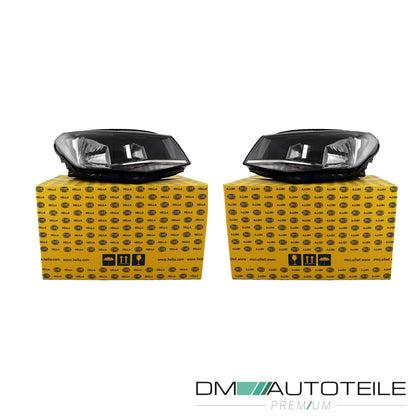 Hella Scheinwerfer H4 TGFL SET passt für VW Caddy IV SAJ/SAH/SAB/SAA ab 15-20