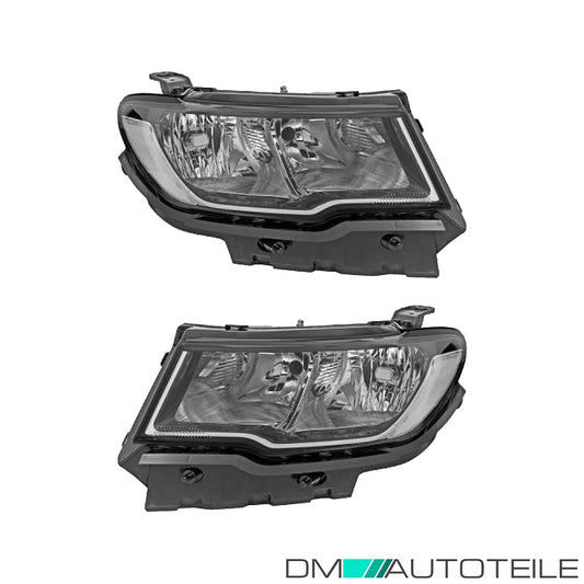 Scheinwerfer Depo H11/HB3 SET passt für Jeep Compass (M6) ab Baujahr 16-20