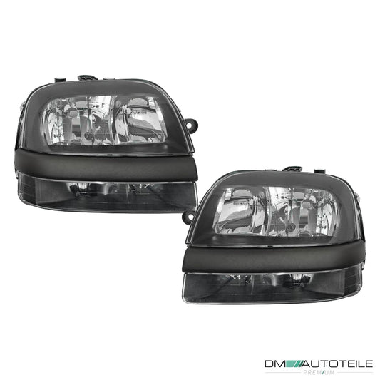 Bosch Scheinwerfer H1/H7 mit NL-Lampe SET passt für Fiat Doblo (223) ab 01-05