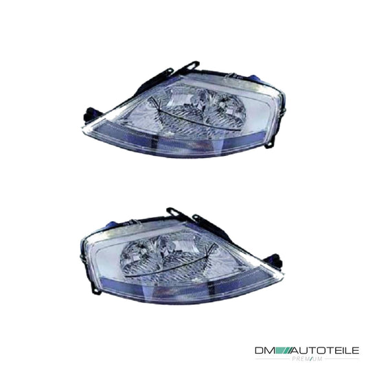 Bosch Scheinwerfer H1/H7 mit Motor SET passt für Citroen C3 (FC) I ab 02-09