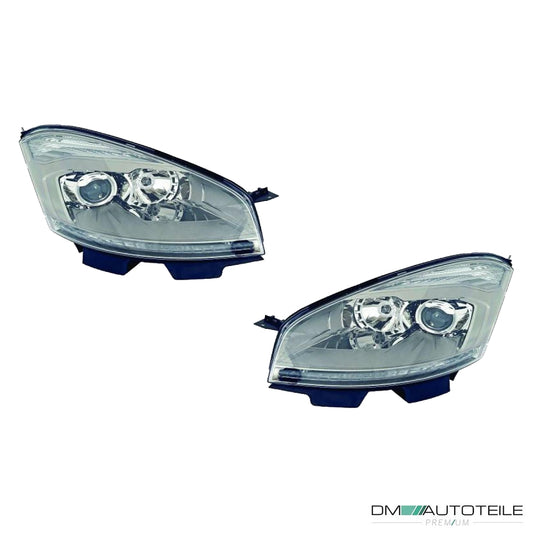 Bi-Xenon Scheinwerfer Hella SET passt für Citroen C4 Picasso I DU/UA ab 10-13