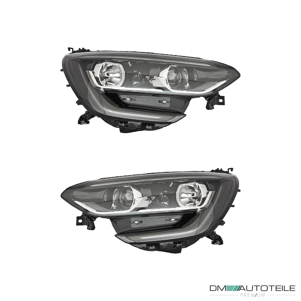 Valeo Scheinwerfer H7 TGFL SET passt für Renault Megane IV B9A/K9A ab 2016