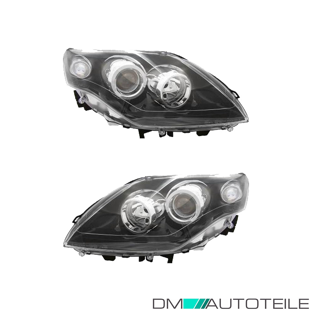 Scheinwerfer Depo schwarz H7 SET passt für Renault Laguna III BT/KT0 ab 07-11