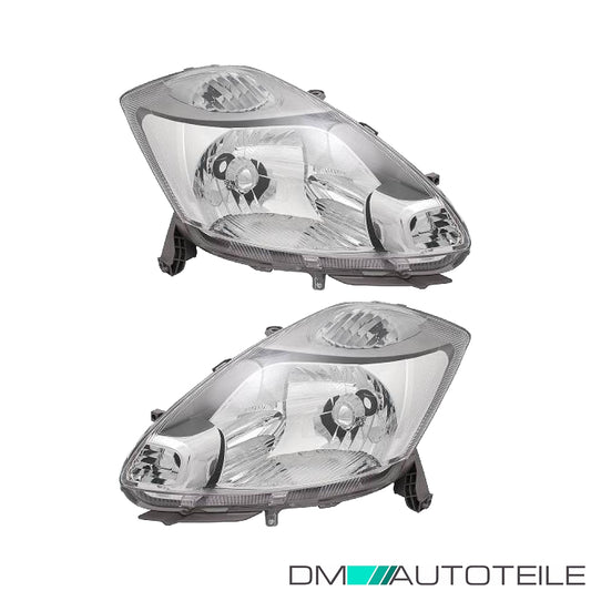 Scheinwerfer H4 Depo SET passt für Daihatsu Sirion / Subaru Justy IV ab 04-10