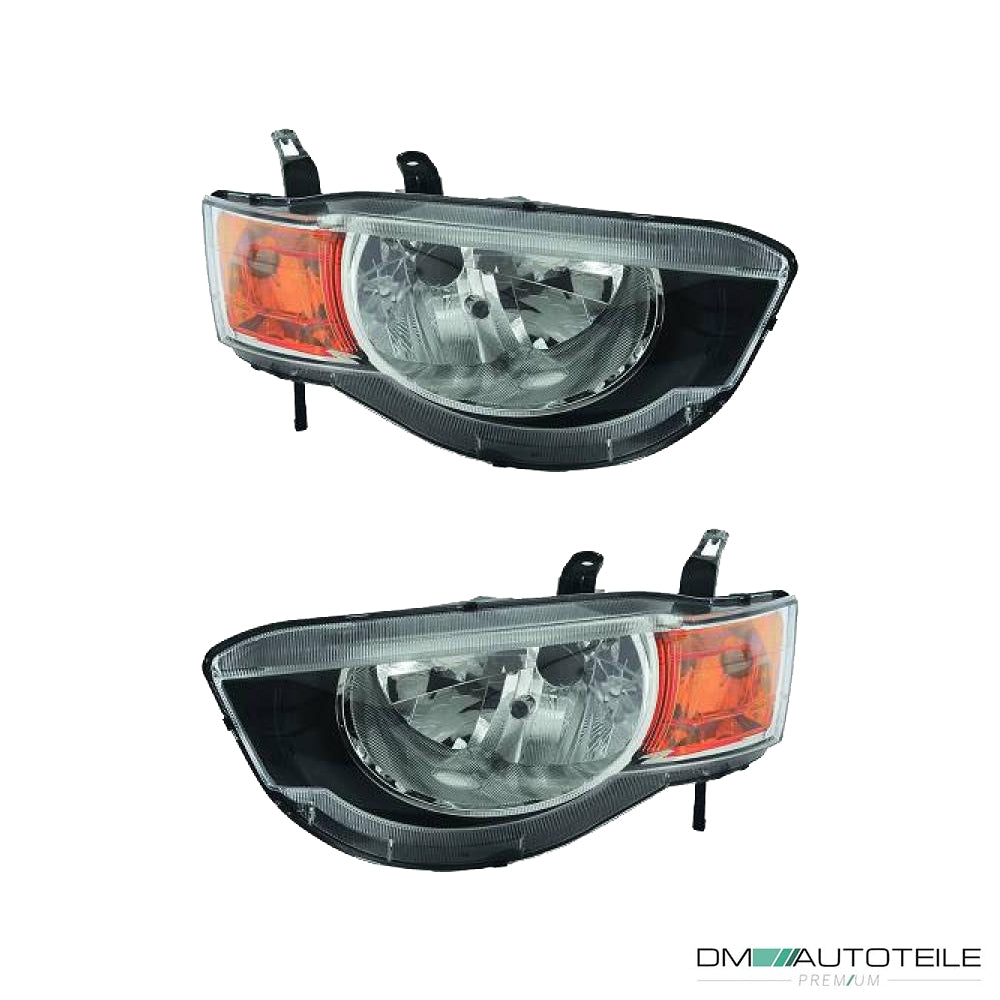 Marelli Halogen H4 Scheinwerfer SET passt für Mitsubishi Colt VI Z3 ab 08-12