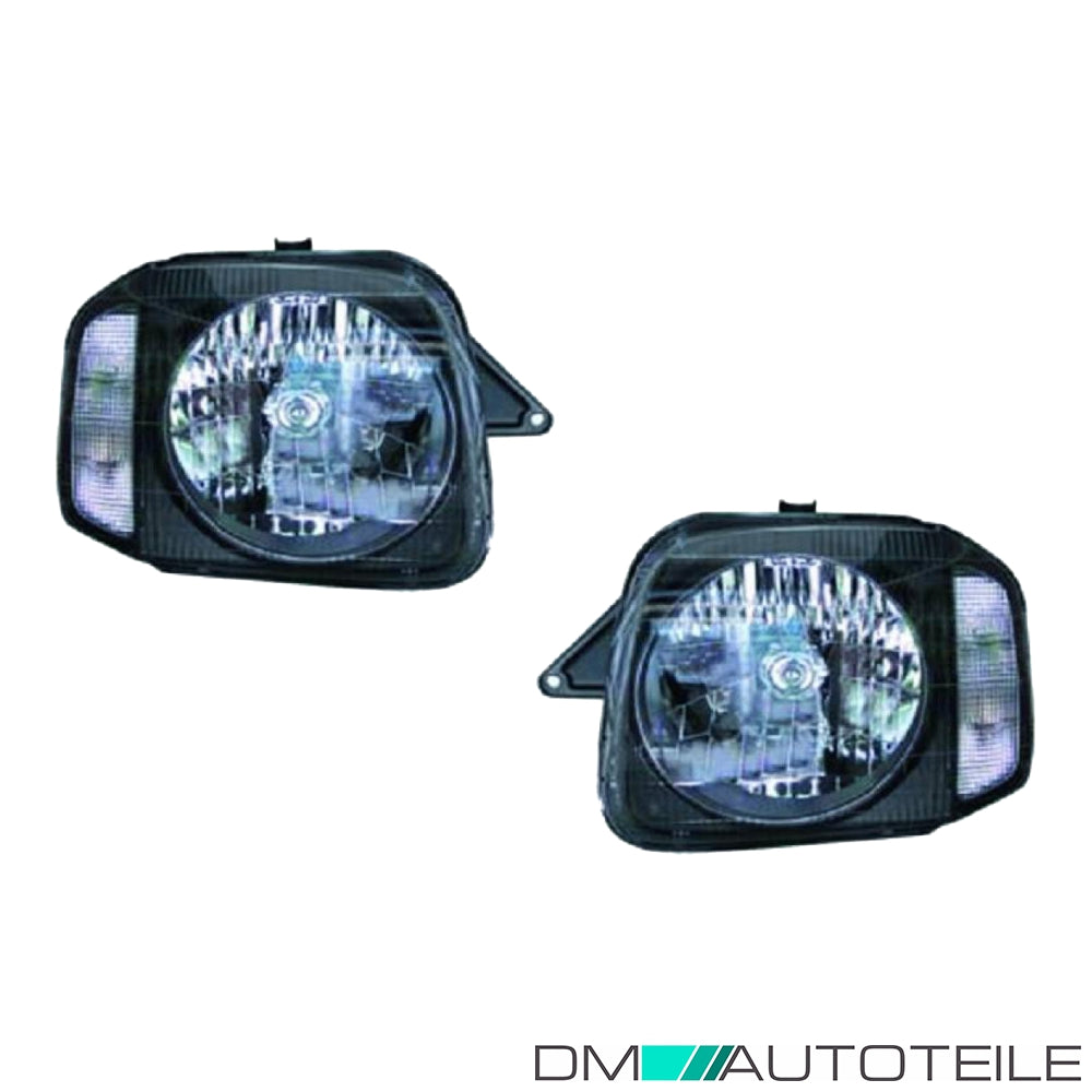 Scheinwerfer H4 SET passt für Suzuki Jimny Geländewagen (SN) ab 1998-2005
