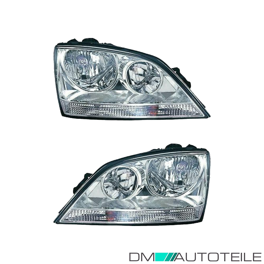Scheinwerfer Depo H7/H1 SET passt für Kia Sorento I (JC) Vorfacelift ab 02-06