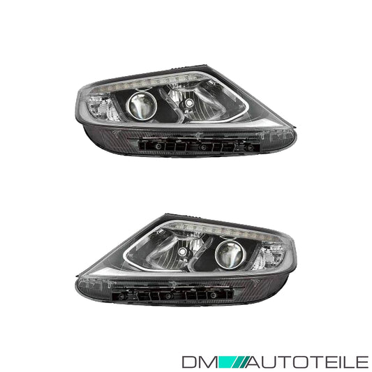 Xenon Scheinwerfer Depo D3S/LED SET passt für Kia Sorento II (XM) ab 12-14