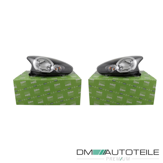 Valeo Scheinwerfer Depo transparent H4 SET passt für Toyota Aygo KGB ab 05-14