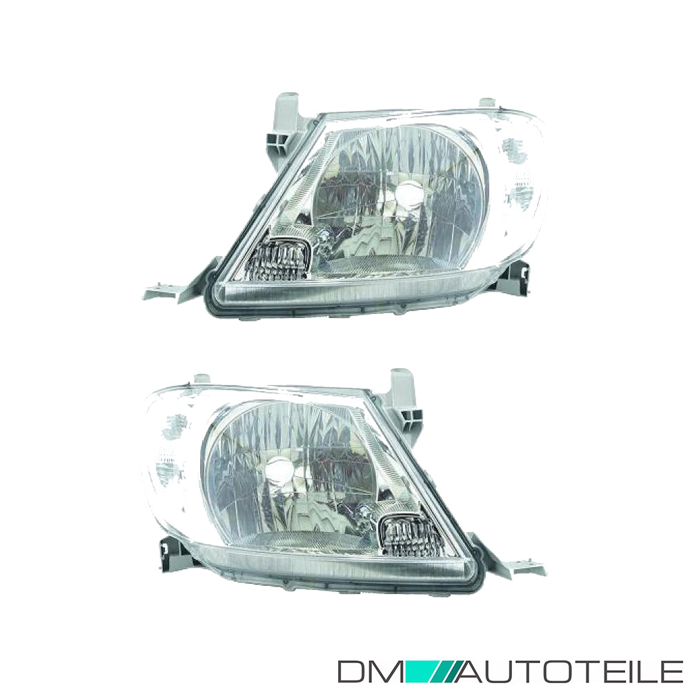 Scheinwerfer Depo H4 SET passt für Toyota Hilux VII Pick-up N1 ab 2008-2011