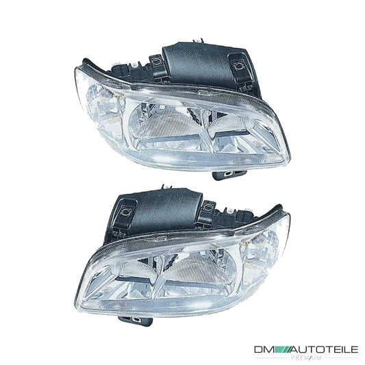 Valeo H7 glasklar Scheinwerfer SET passt für Seat Cordoba / Ibiza II ab 99-02