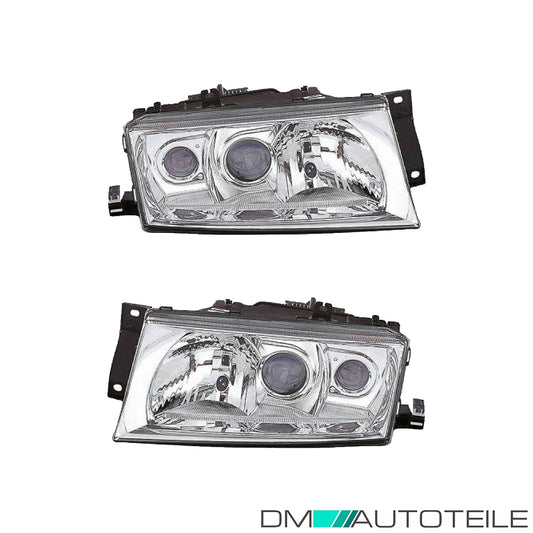 Xenon Scheinwerfer Depo D2S/H1 SET passt für Skoda Octavia I 1U2/1U5 ab 00-10