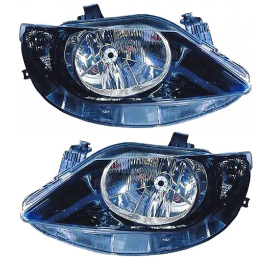 Hauptscheinwerfer SET H4 ohne Motor passt für Seat Ibiza IV 08-12