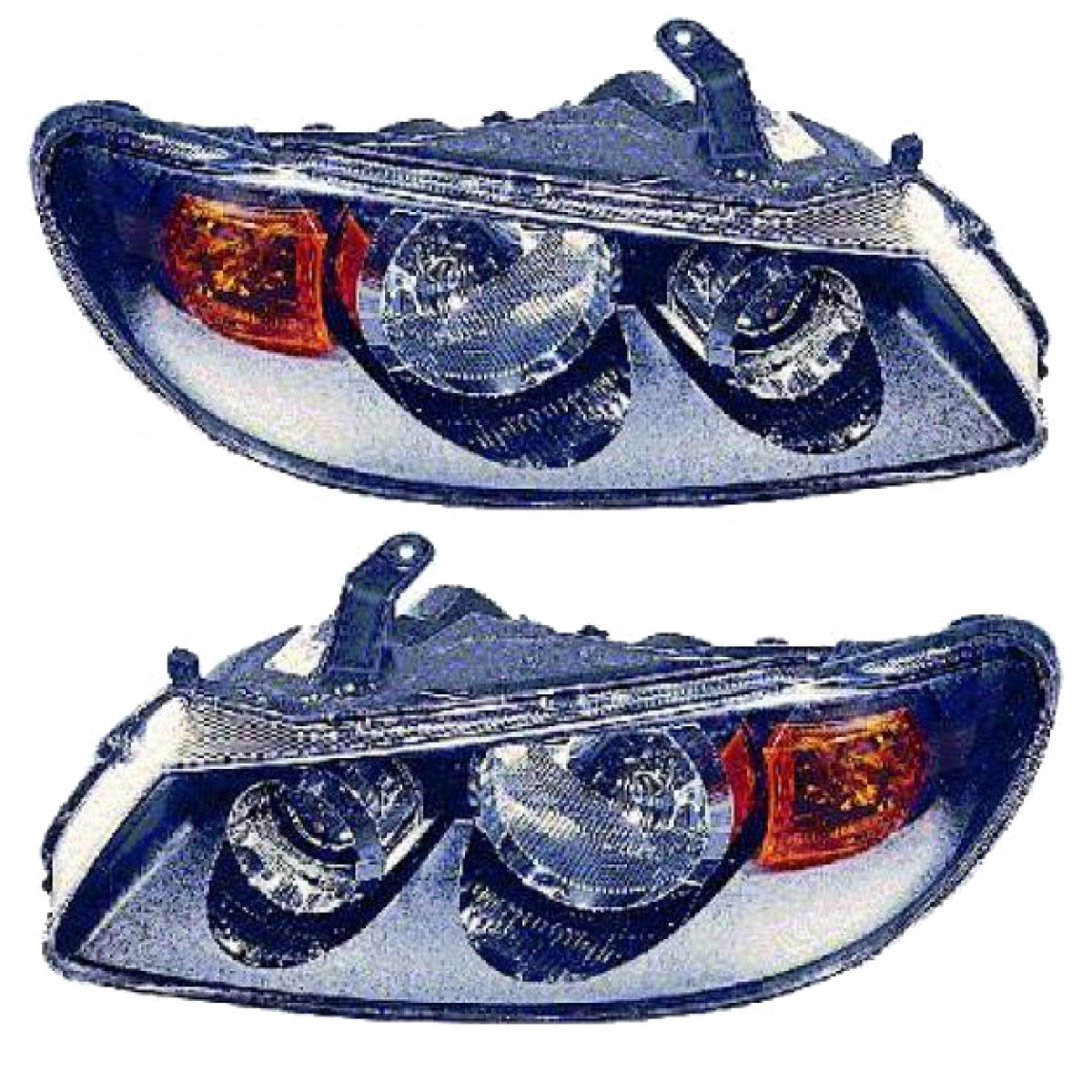 Hauptscheinwerfer SET passt für Nissan Almera II Hatchback ab 08/2002 -