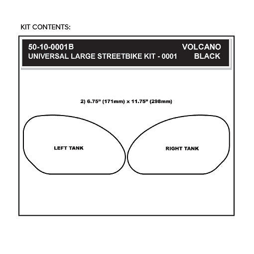 Stomgrip Traktionspad Streetbikes Schwarz Can-Am Spyder F3 /-S Bj. 15