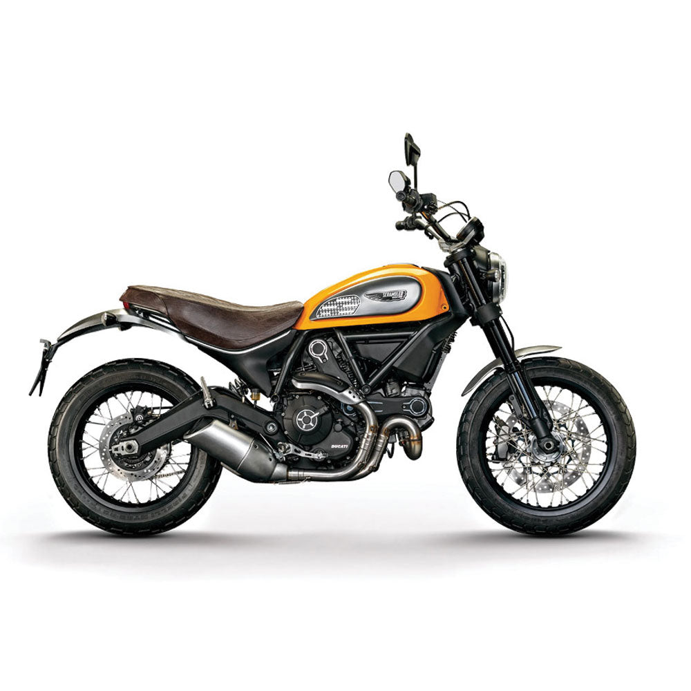 Stomgrip Traktionspad Streetbikes Schwarz Ducati Scrambler 803 (alle Modelle) Bj. 15-21