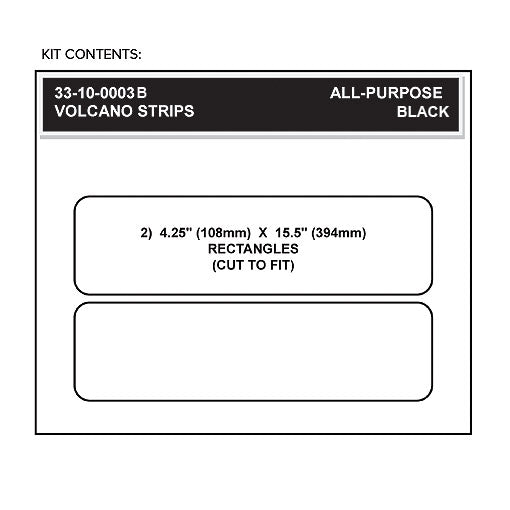 Stomgrip Traktionspad Streetbikes Schwarz Aprilia RX 50 Bj. 06-15
