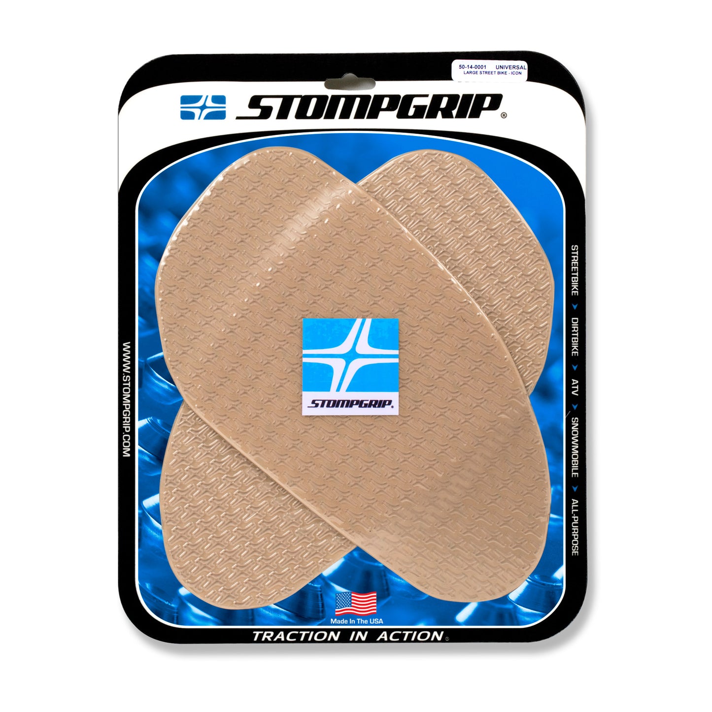 Stomgrip Traktionspad Streetbikes Klar Kawasaki Ninja ZX-12R Bj. 00-06