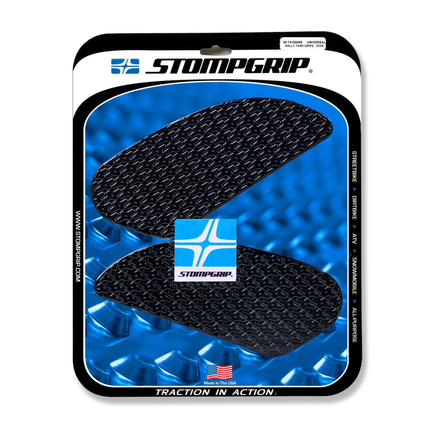 Stomgrip Traktionspad Streetbikes Schwarz Triumph Street Twin 900 Bj. 16-20