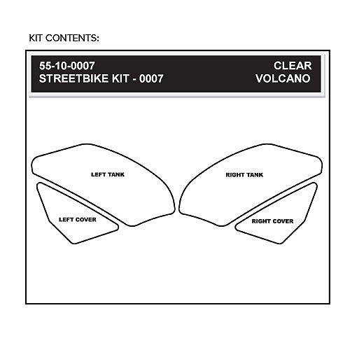 Stomgrip Traktionspad Streetbikes Hybrid Yamaha YZF-R1 Bj. 09-14