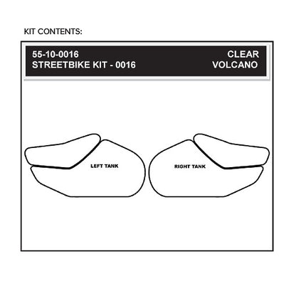 Stomgrip Traktionspad Streetbikes Klar Honda CBR1000 RR Bj. 04-07