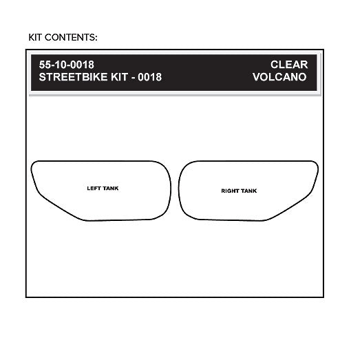 Stomgrip Traktionspad Streetbikes Klar Honda CBR954 RR Bj. 02-03