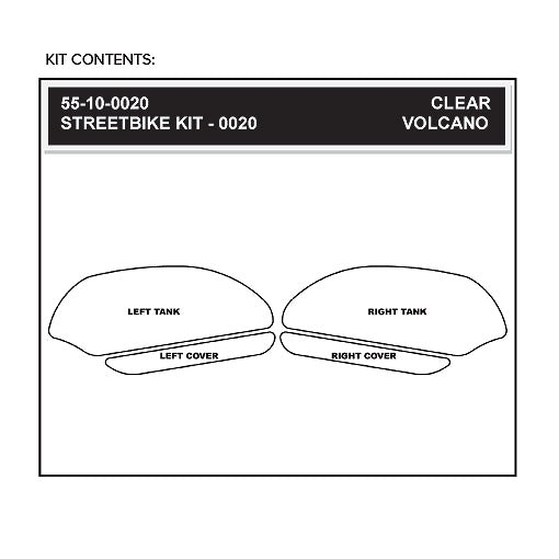Stomgrip Traktionspad Streetbikes Hybrid Honda CBR600 RR Bj. 07-12