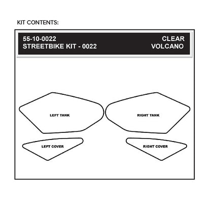 Stomgrip Traktionspad Streetbikes Hybrid Honda CBR250 R Bj. 11-13