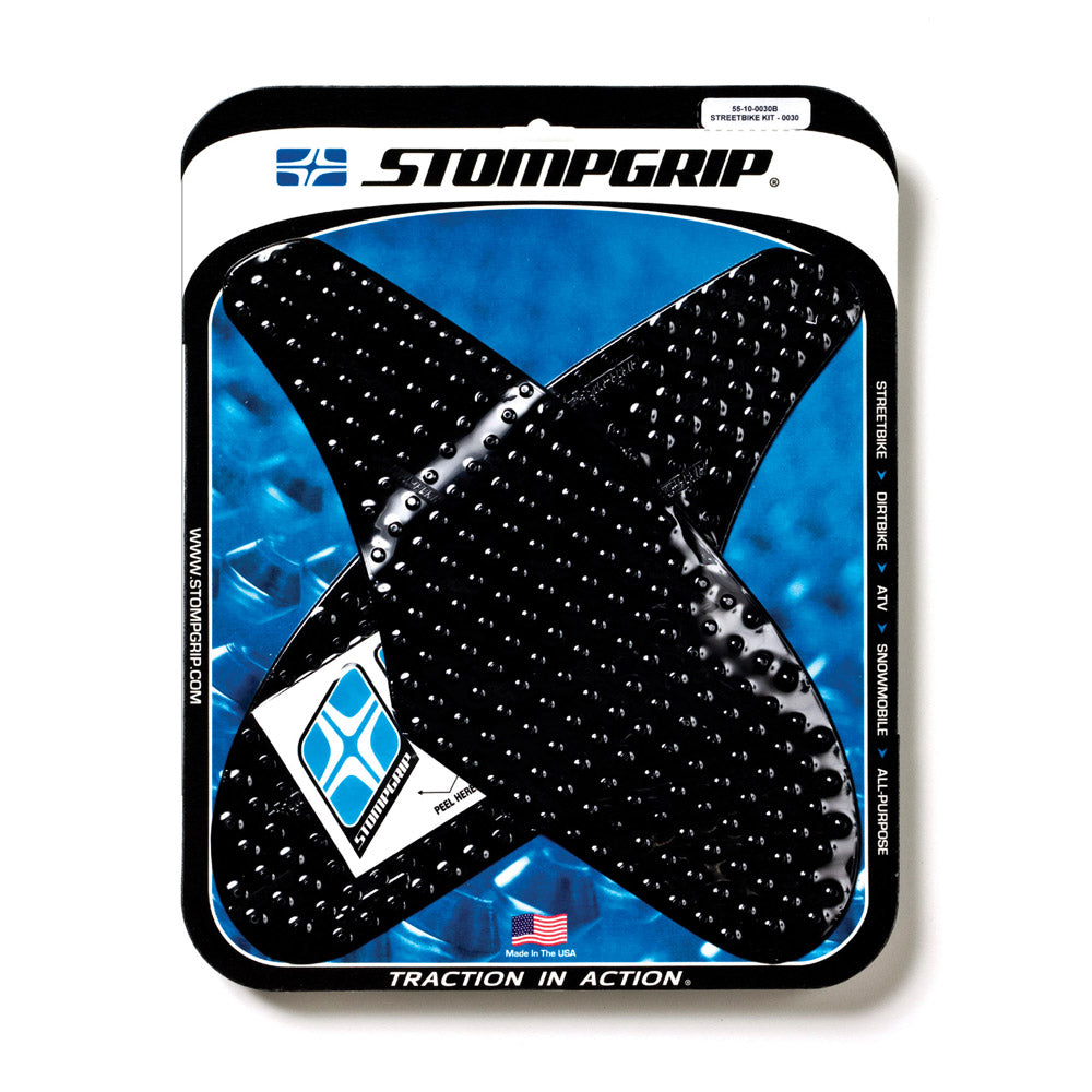 Stomgrip Traktionspad Streetbikes Schwarz Kawasaki Ninja ZX-10R Bj. 04-07