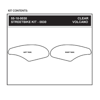 Stomgrip Traktionspad Streetbikes Klar Kawasaki Ninja ZX-10R Bj. 04-07