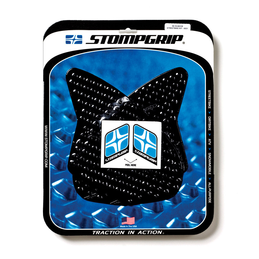 Stomgrip Traktionspad Streetbikes Schwarz Kawasaki Ninja ZX-6R / RR Bj. 05-06