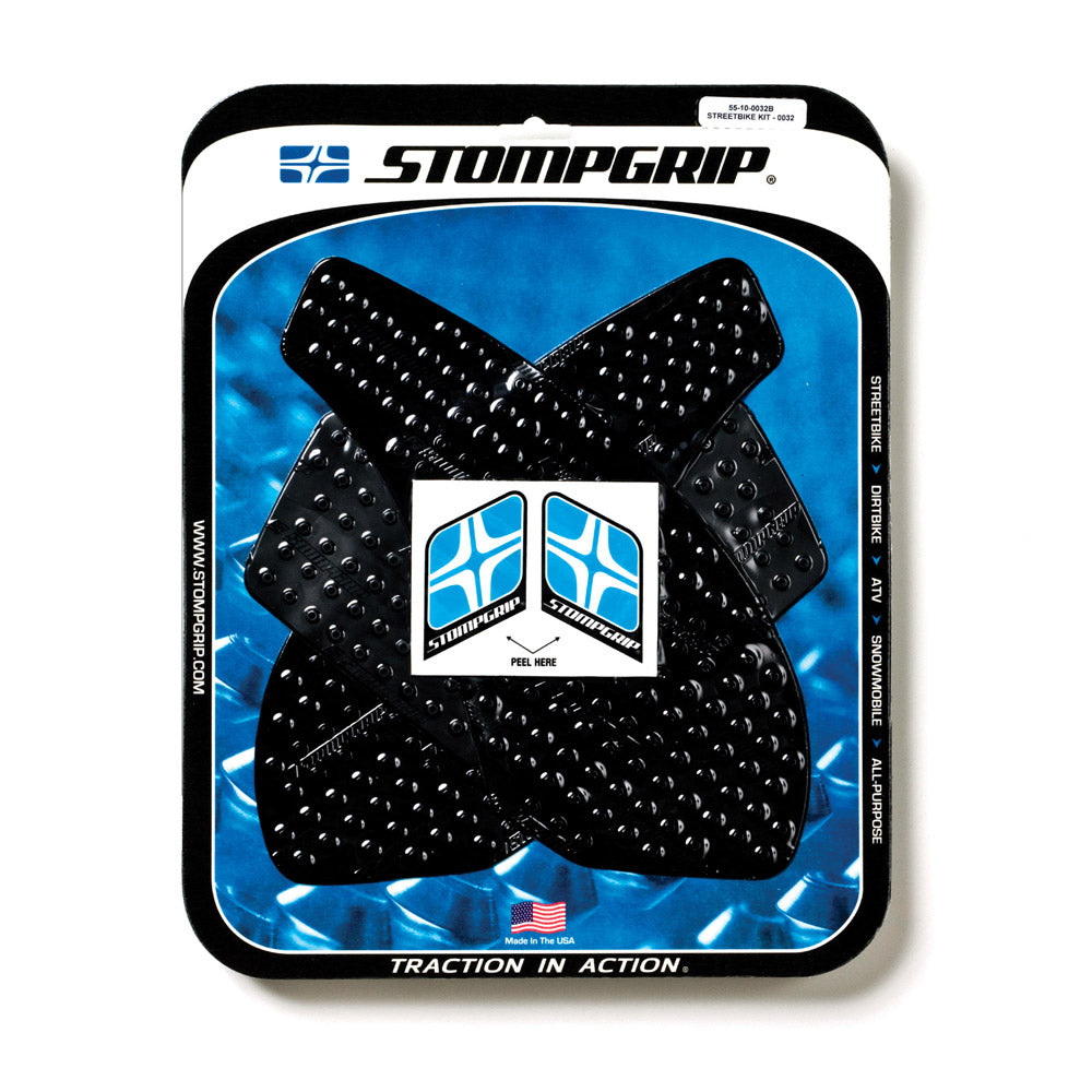 Stomgrip Traktionspad Streetbikes Schwarz Kawasaki Ninja ZX-6R Bj. 07-08