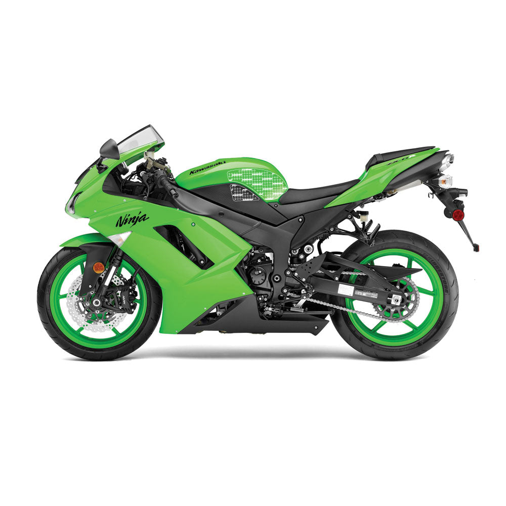 Stomgrip Traktionspad Streetbikes Hybrid Kawasaki Ninja ZX-6R Bj. 07-08