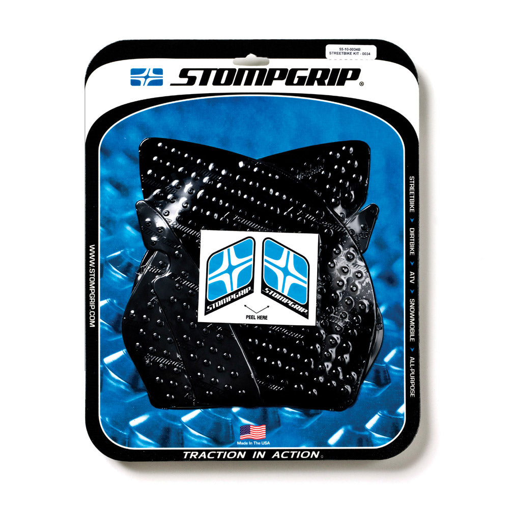 Stomgrip Traktionspad Streetbikes Schwarz Kawasaki Ninja ZX-10R Bj. 08-10