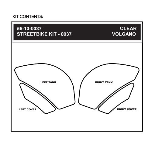 Stomgrip Traktionspad Streetbikes Hybrid Kawasaki Ninja ZX-6R Bj. 09-22