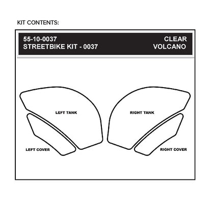 Stomgrip Traktionspad Streetbikes Hybrid Kawasaki Ninja ZX-6R Bj. 09-22