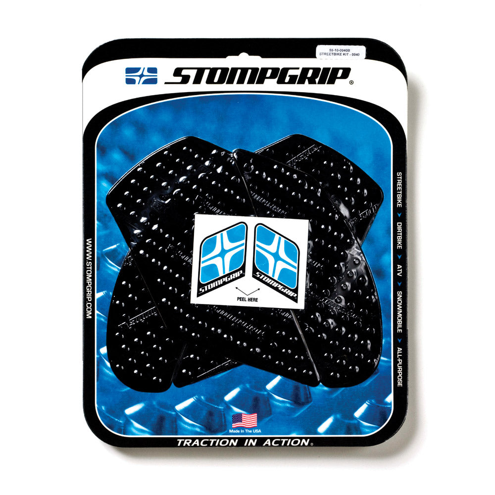 Stomgrip Traktionspad Streetbikes Schwarz Kawasaki Ninja ZX-10R / RR Bj. 11-22