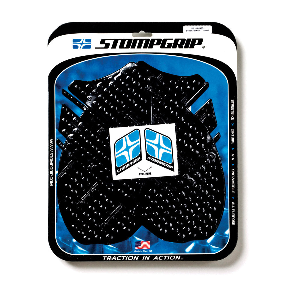 Stomgrip Traktionspad Streetbikes Schwarz Kawasaki ZZR 1400 Bj. 12-20